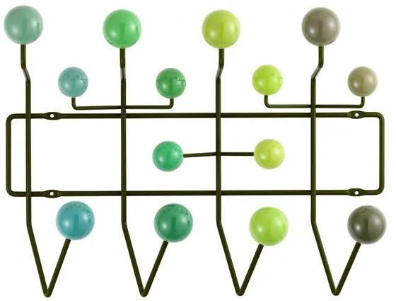 Vitra Hang It All Knaggrekke Grønn Multitone/Svart