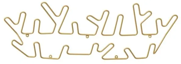 Maze Crown Knaggrekke Stor Oker Gul